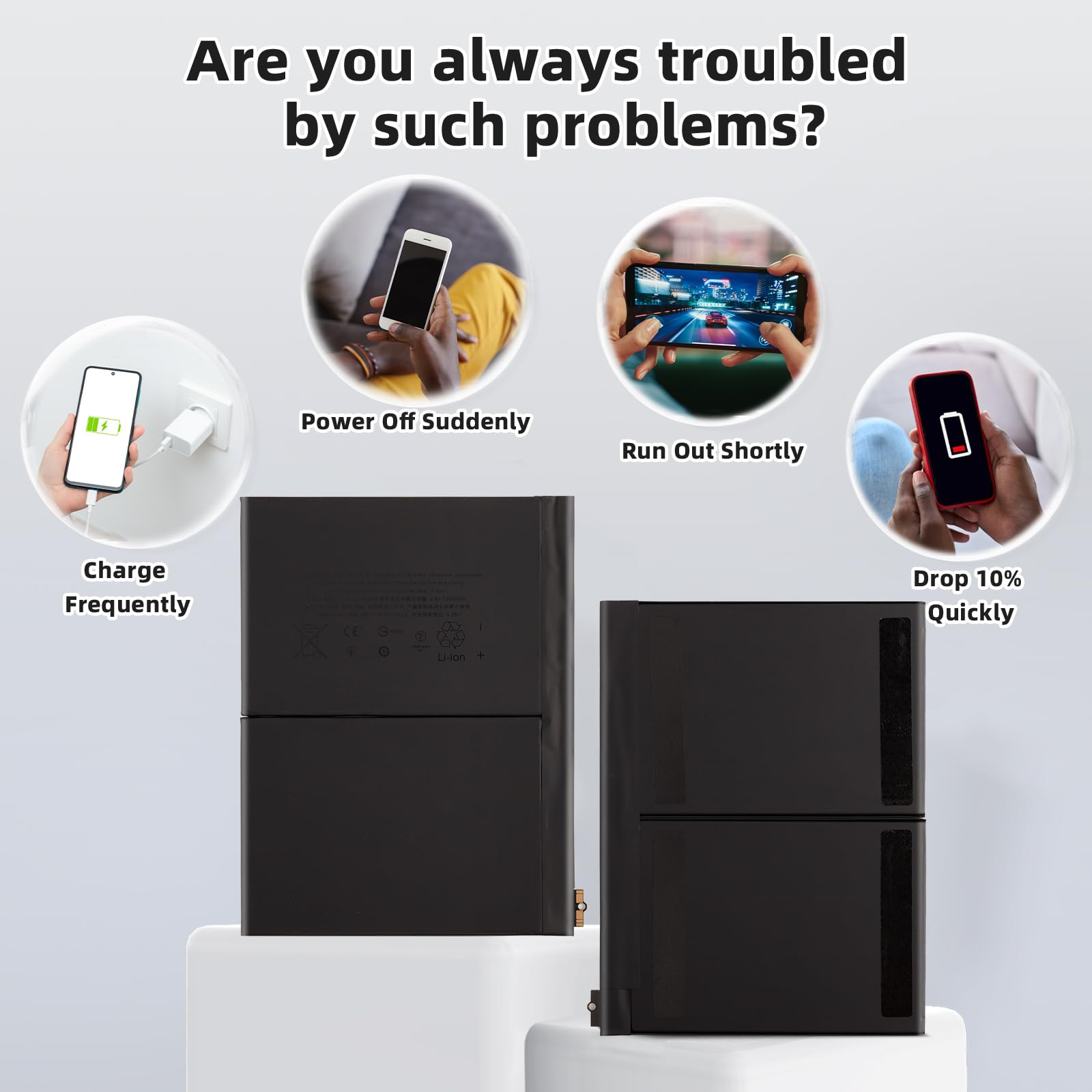 Amazon.com: Vvsialeek New A2288 Replacement Battery for iPad Air